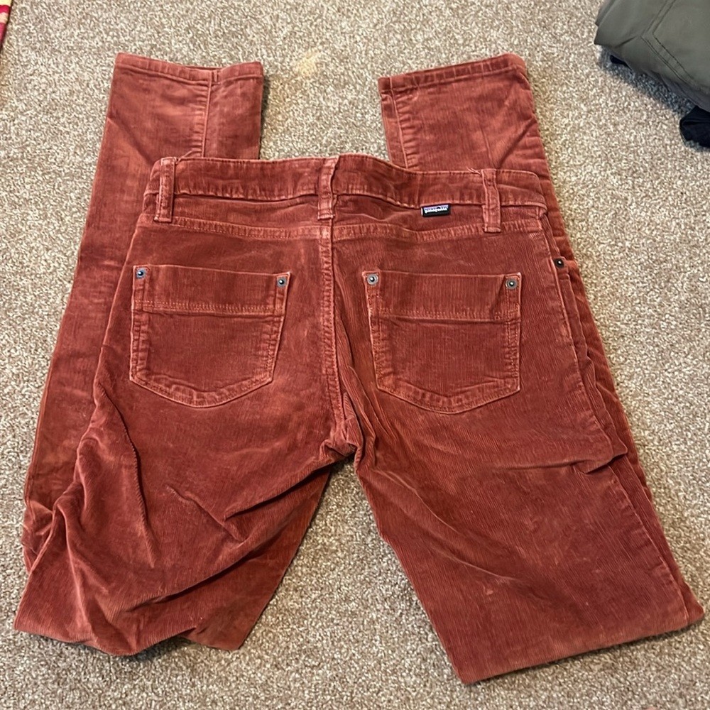 Patagonia stretch corduroy organic cotton straight leg skinny pants - Picture 4 of 5